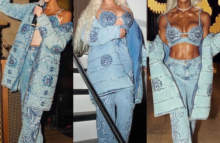 celebs-love:-winnie-harlow,-beyonce,-and-jade-cargill-have-all-wore-a-$4,195-blue-patbo-denim-set