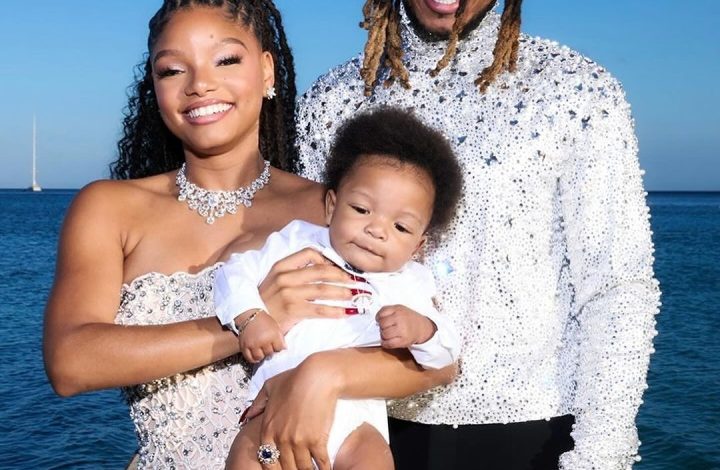 halle-bailey-and-ddg-debut-baby-halo-in-full-dolce-&-gabbana-looks-on-vacation-in-italy