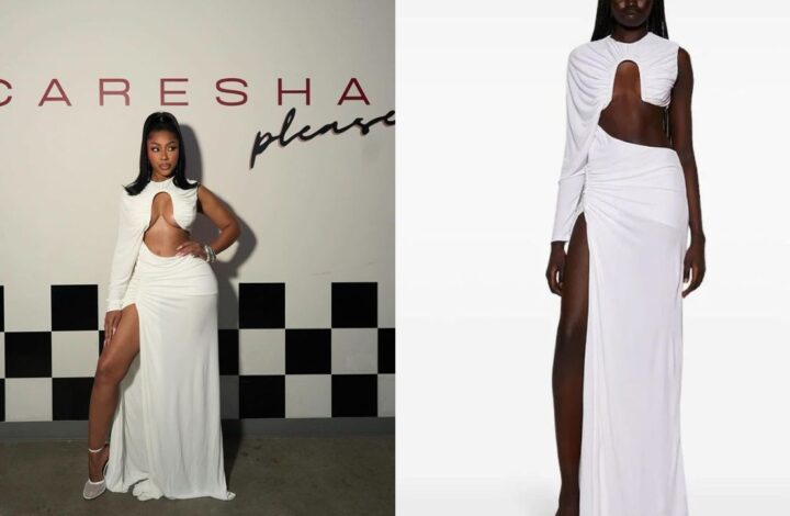 yung-miami-wore-a-white-pre-fall-2024-christopher-esber-‘chicane’-dress-with-alaia-shoes-on-her-caresha-please-show-(shop-the-look-here!)